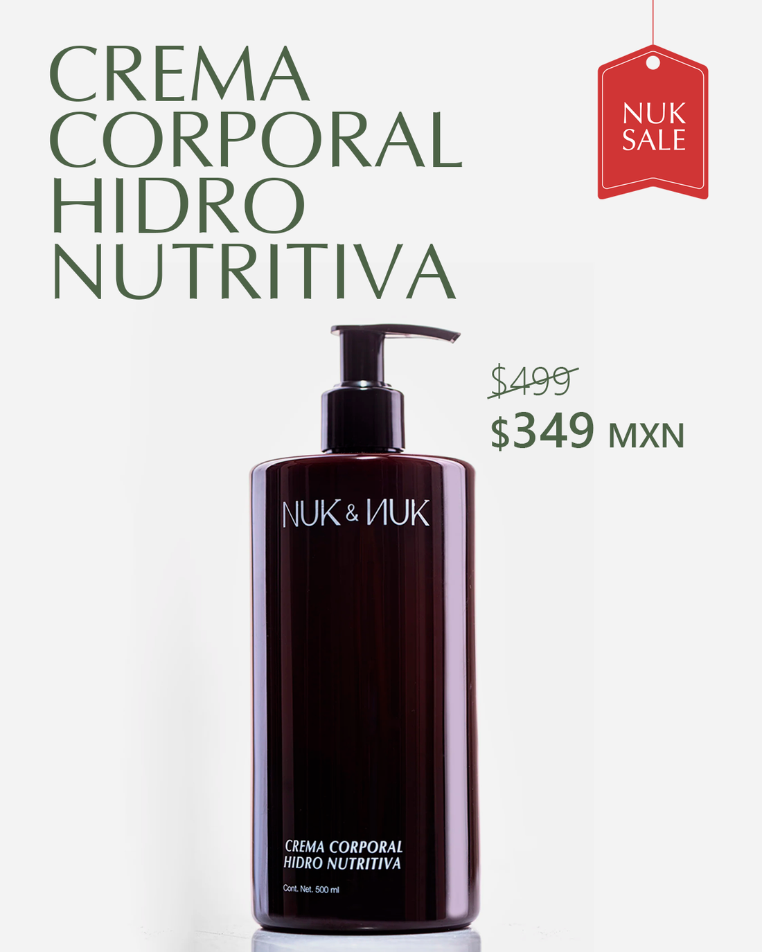 Crema Corporal Hidro Nutritiva - 500ml